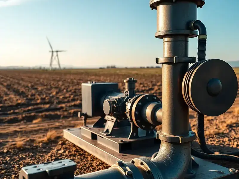 Industrial pump installation